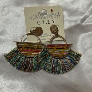 Multicolored earrings